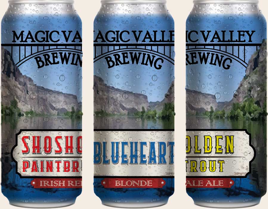 Delicious beer by Magic Valley Brewing.